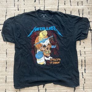 Metallica Black Graphic T-Shirt
